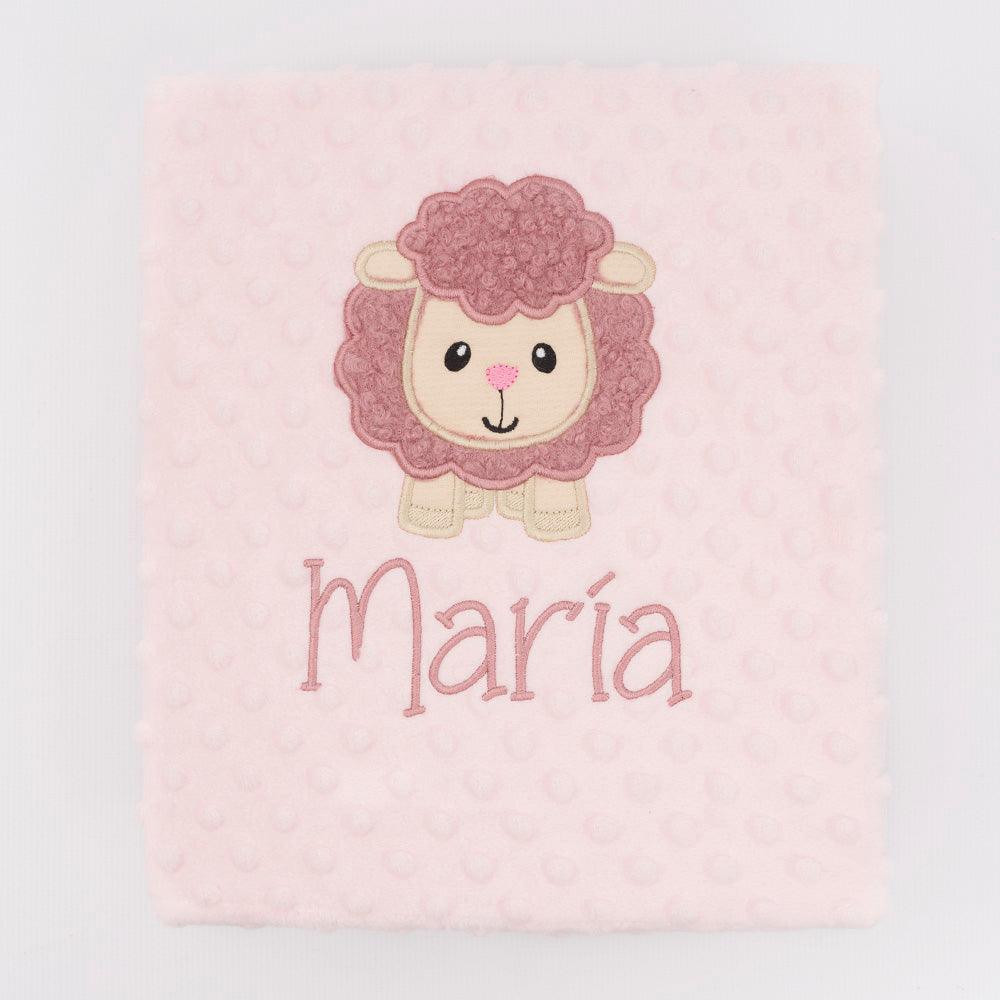 Mantita Personalizada Ovejita Polar Nanetes - Nanetes #