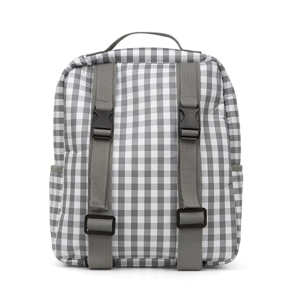 Mochila infantil vichy gris bimbi - Nanetes #