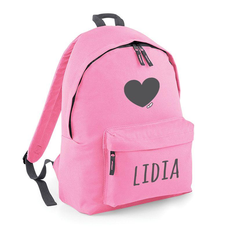 Mochila Escolar rosa personalizada - Nanetes #