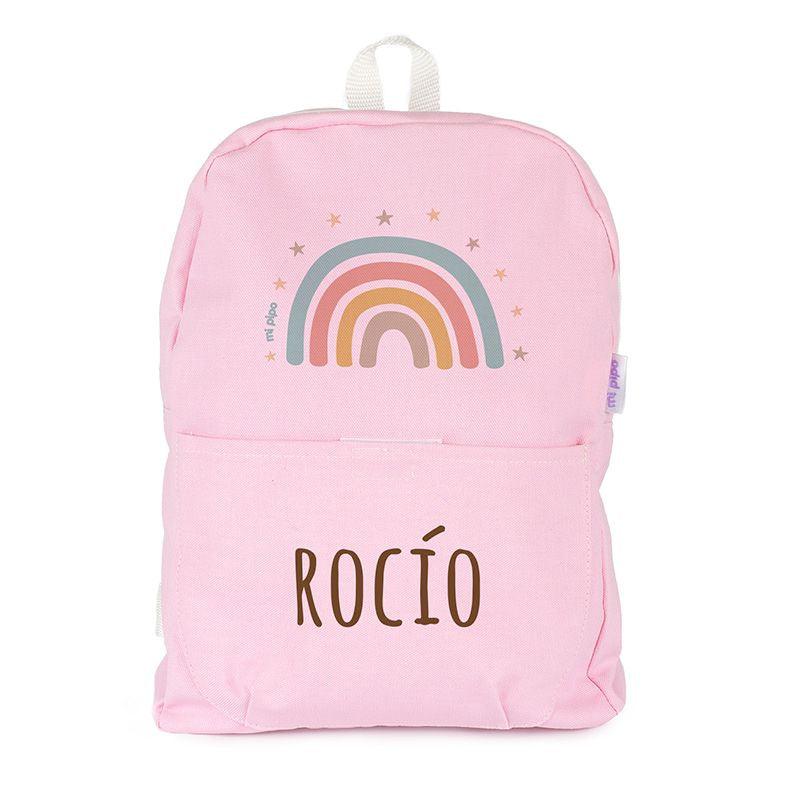 Mochila infantil lona arco iris Mi Pipo - Nanetes #