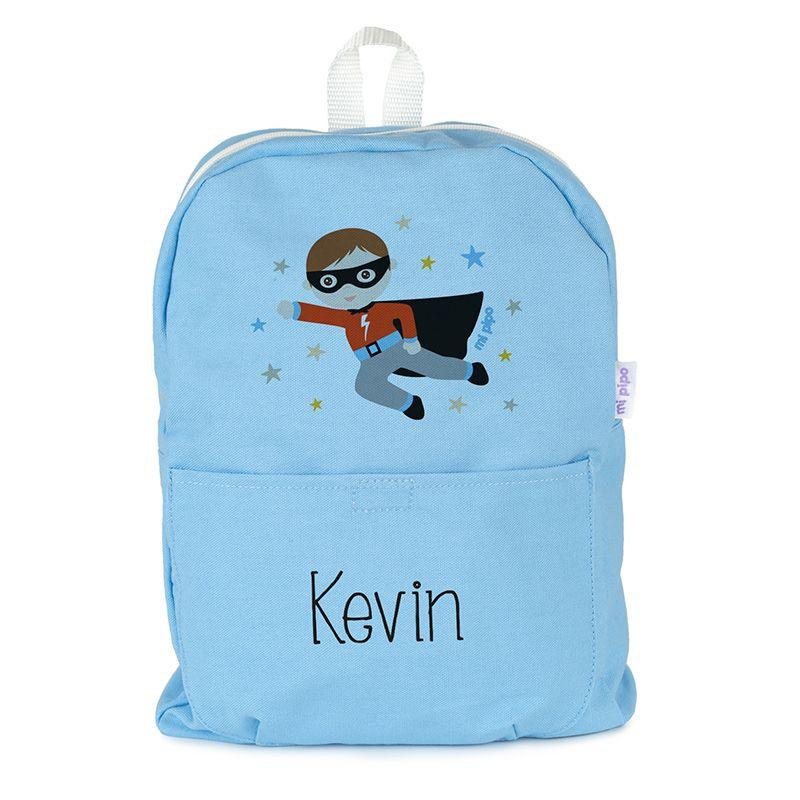 Mochila infantil lona superhéroe  Mi Pipo - Nanetes #