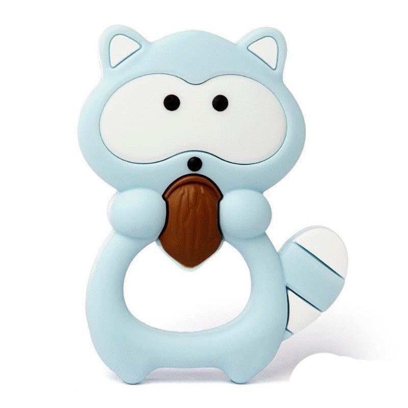 Mordedor Silicona mapache celeste - Nanetes #