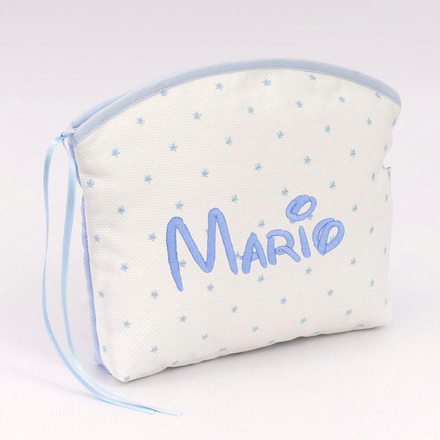 Neceser bebe personalizado estrellas celeste - Nanetes #