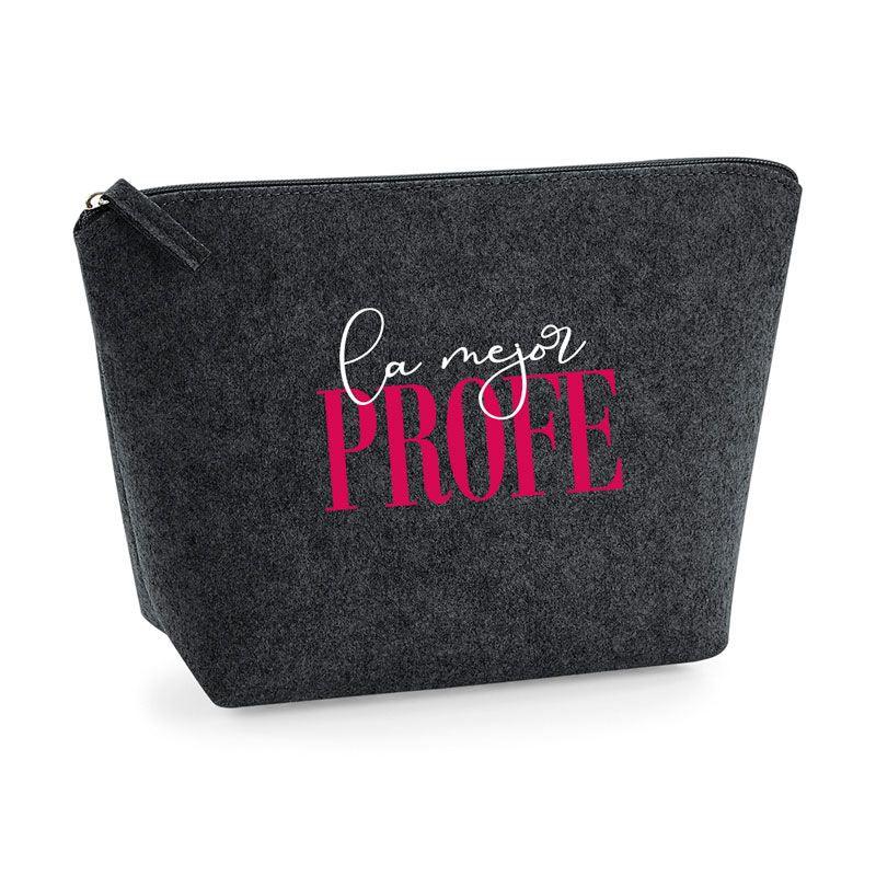 Neceser fieltro antracita la mejor - Nanetes #