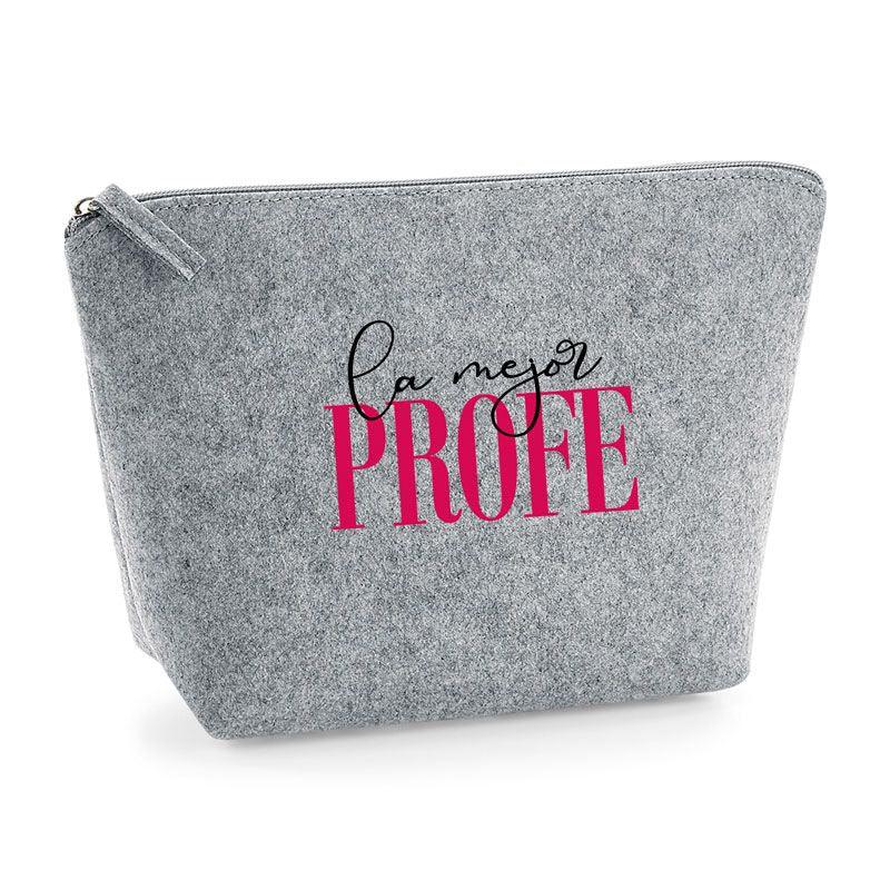 Neceser Shopper fieltro gris la mejor - Nanetes #