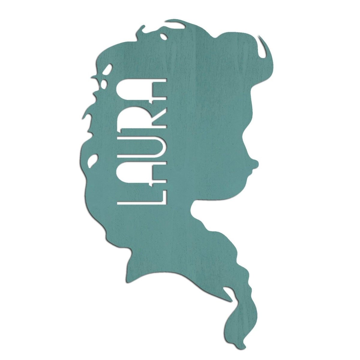 Nombre en Madera Frozen Troquelado - Nanetes