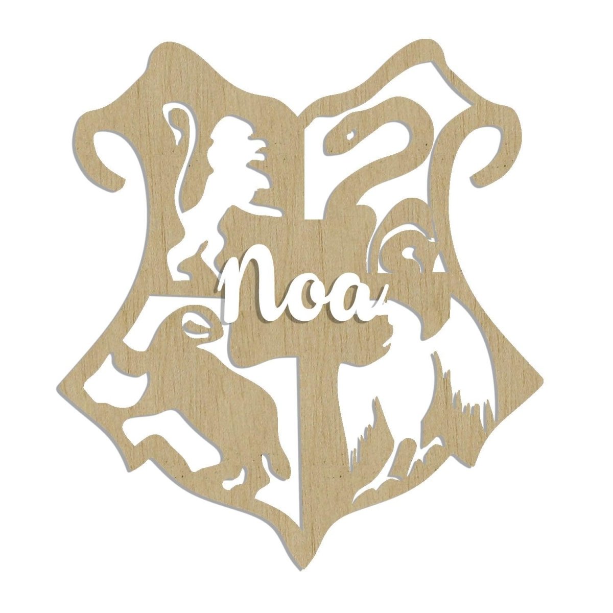 Nombre en Madera Harry Potter Troquelado - Nanetes