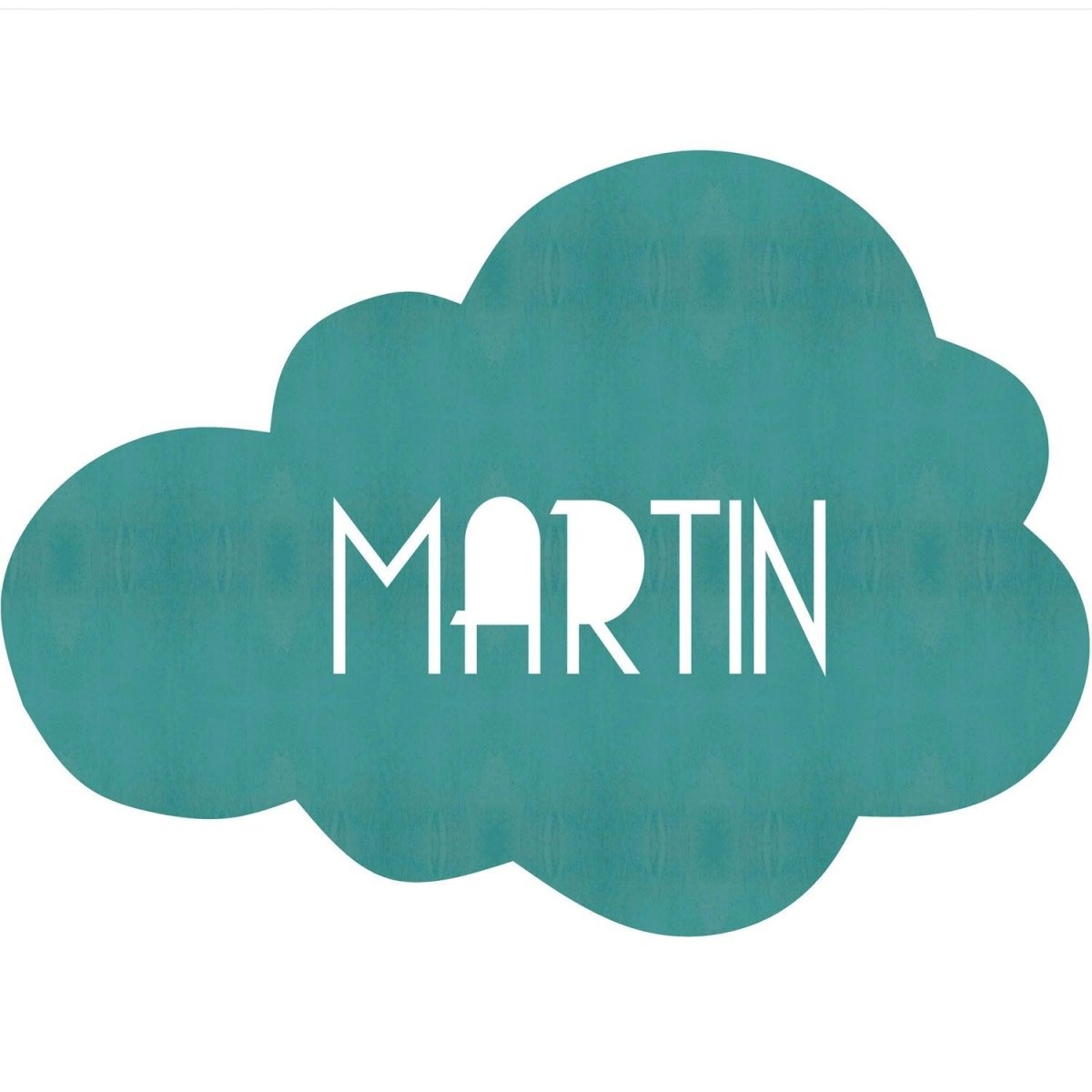 Nombres en Madera Nube Troquelado - Nanetes