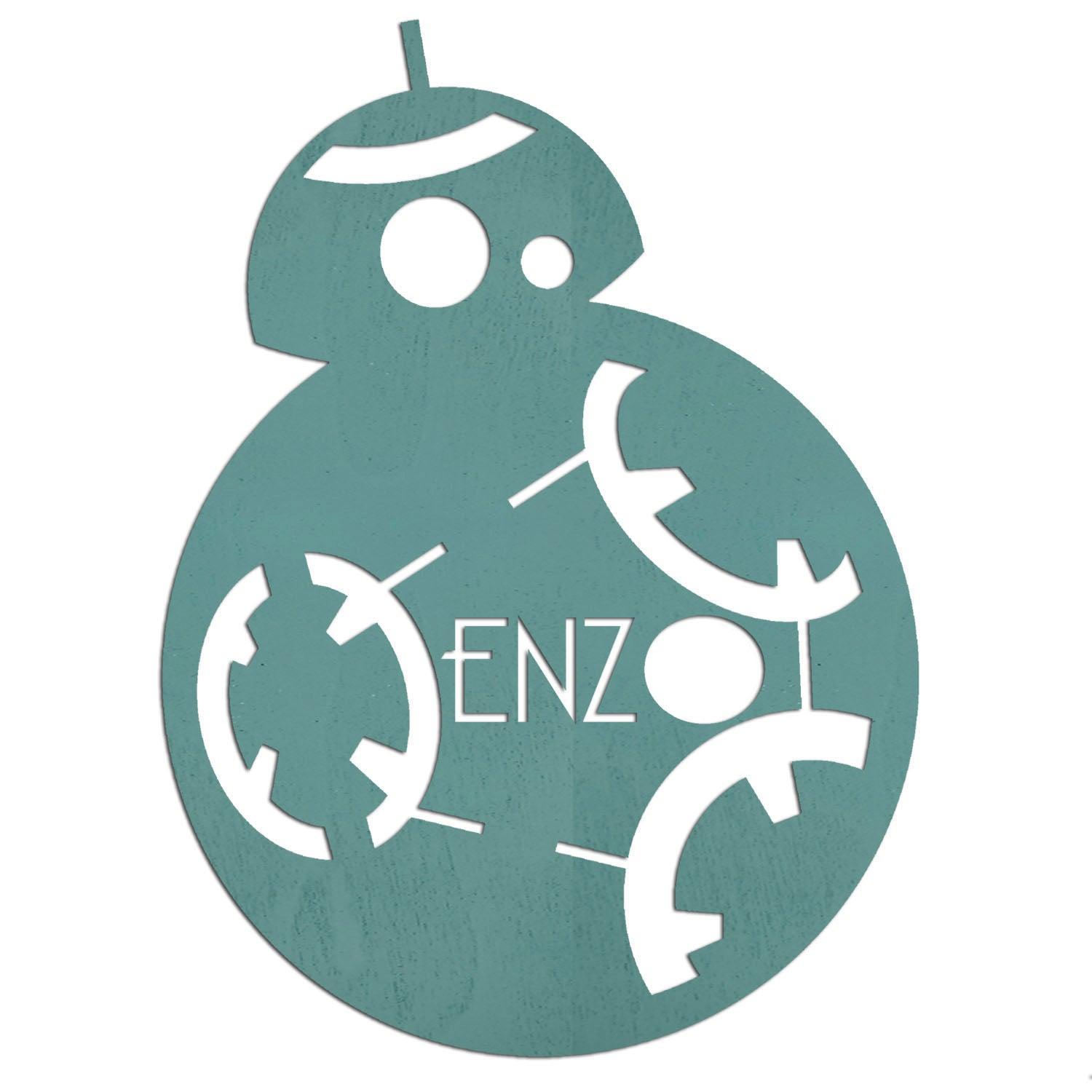 Nombre en Madera Star Wars Troquelado - Nanetes