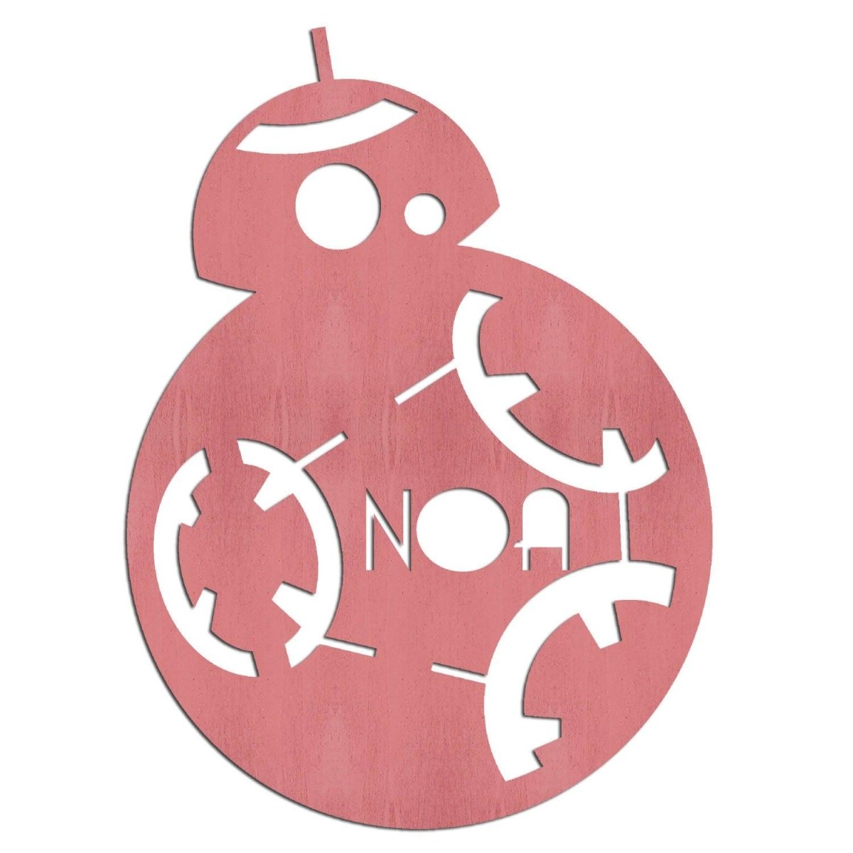 Nombre en Madera Star Wars Troquelado - Nanetes