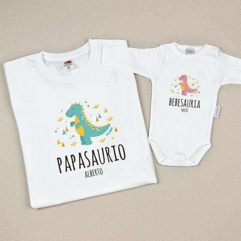 Pack Papá-Hijo/a Papasaurio hija - Nanetes #