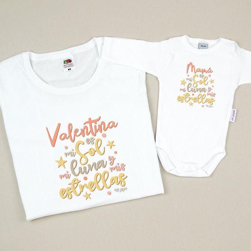 Pack Mama/Hijo Sol y luna Mi Pipo - Nanetes #