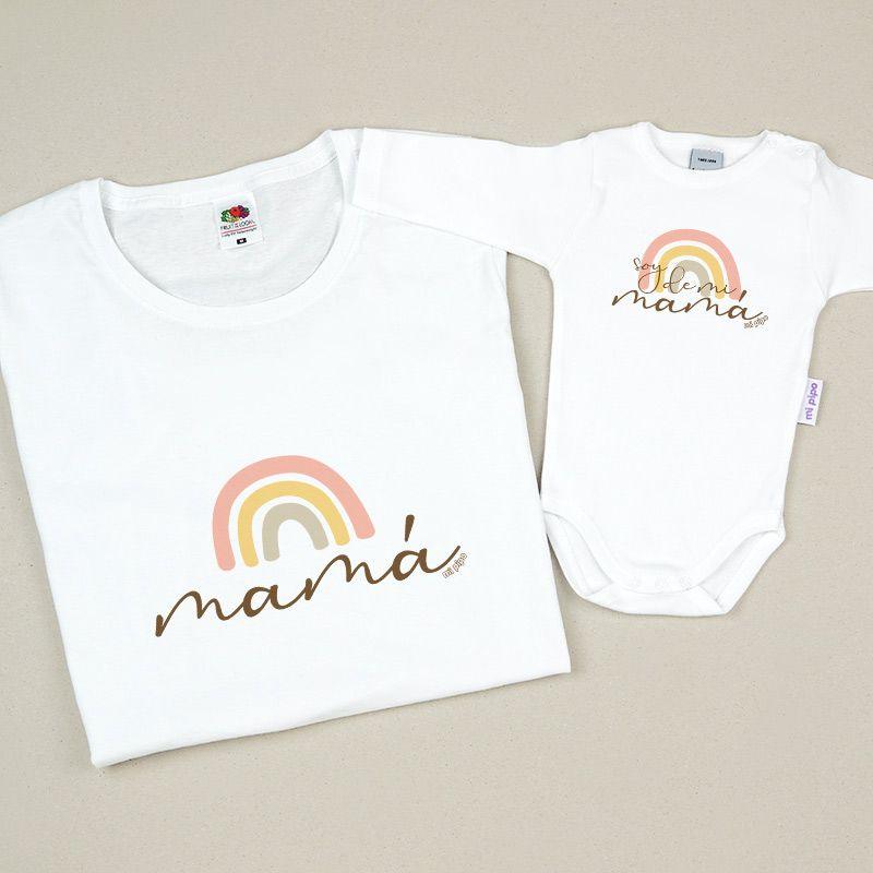 Pack Mama/Hijo Arco Iris Mi Pipo - Nanetes #