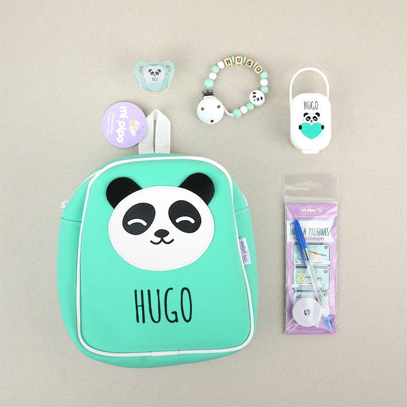 Pack Guardería panda menta Mi Pipo - Nanetes #