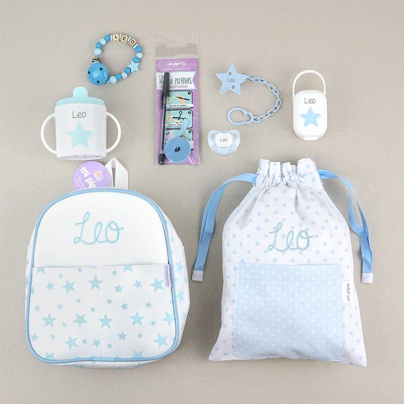 Pack Guardería estrellas celeste Mi Pipo - Nanetes #