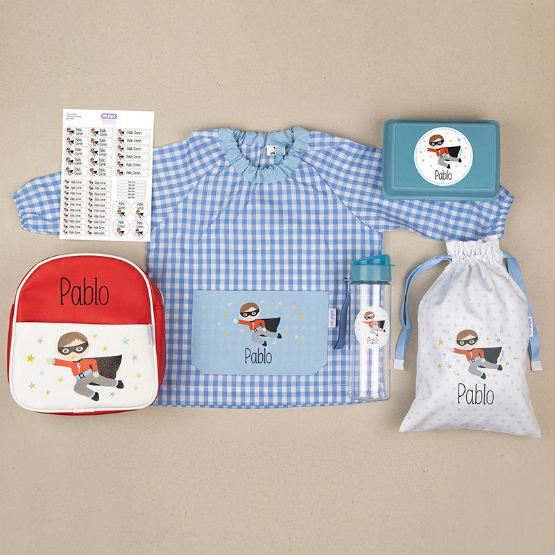 Pack Guardería Personalizado Mi Pipo Superheroe - Nanetes #