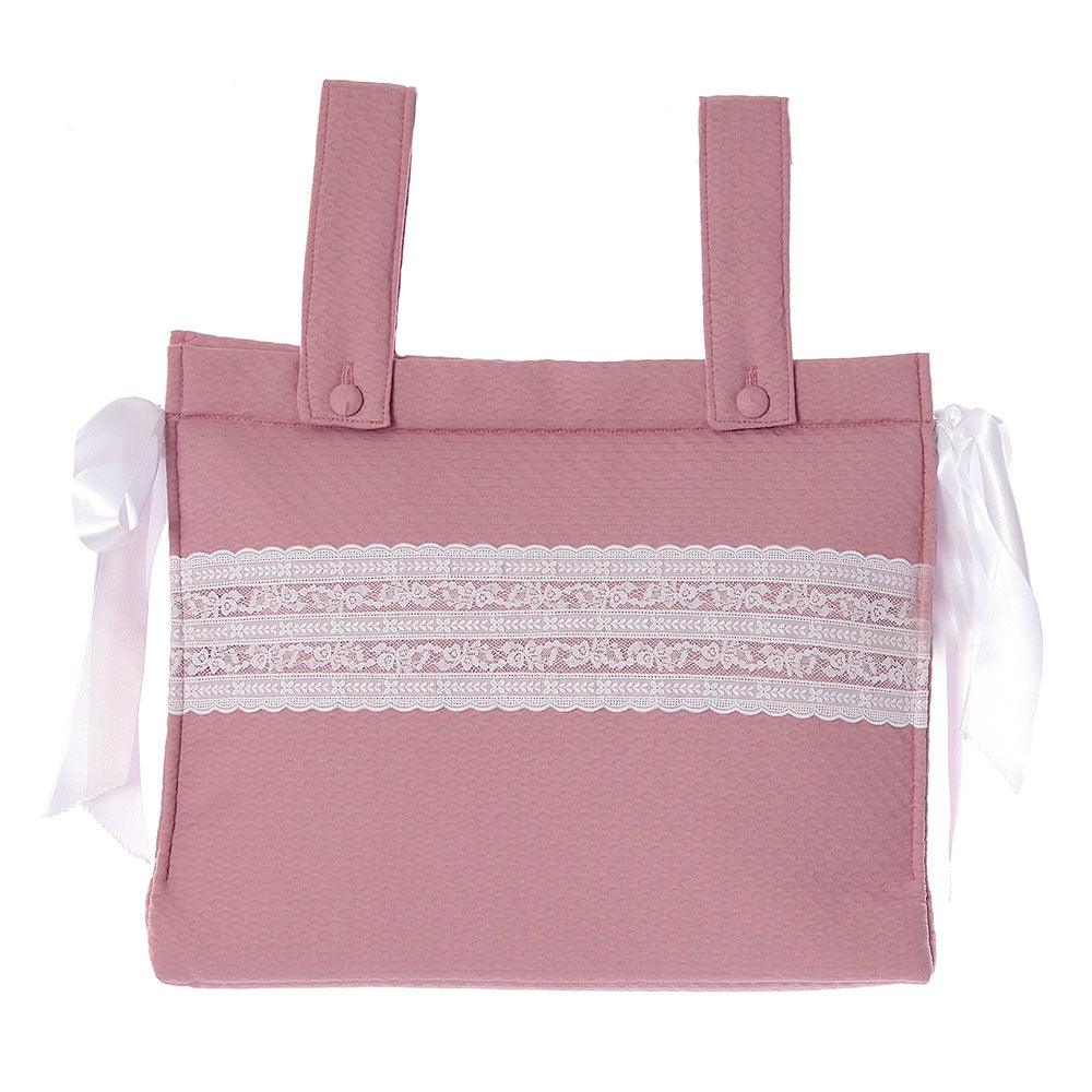 Bolso Panera Bebe Pique Maquillaje Puntillas Bebiti Nanetes - Nanetes #