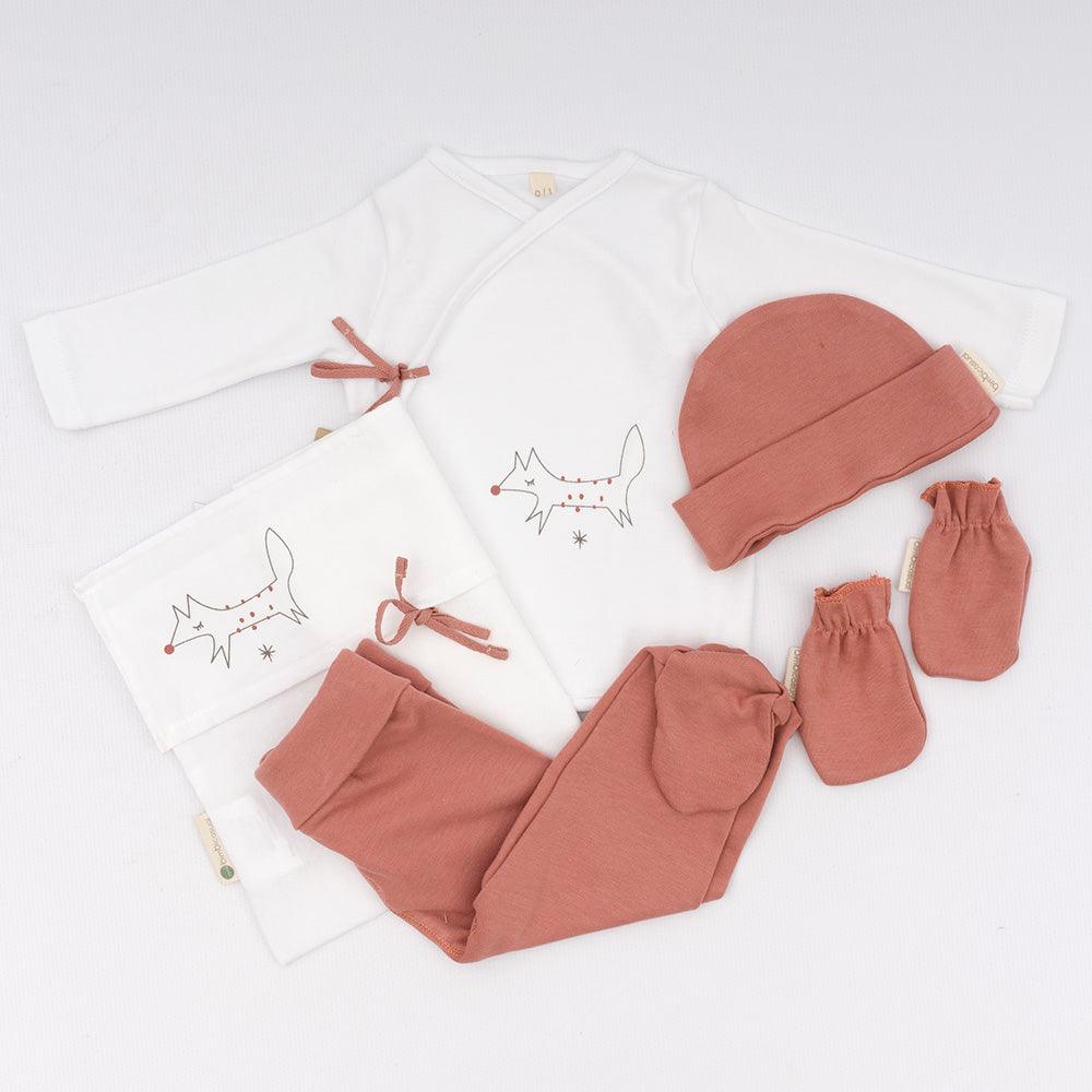 Primera Puesta Bebé Paritorio coral Bimbi Casual - Main Image