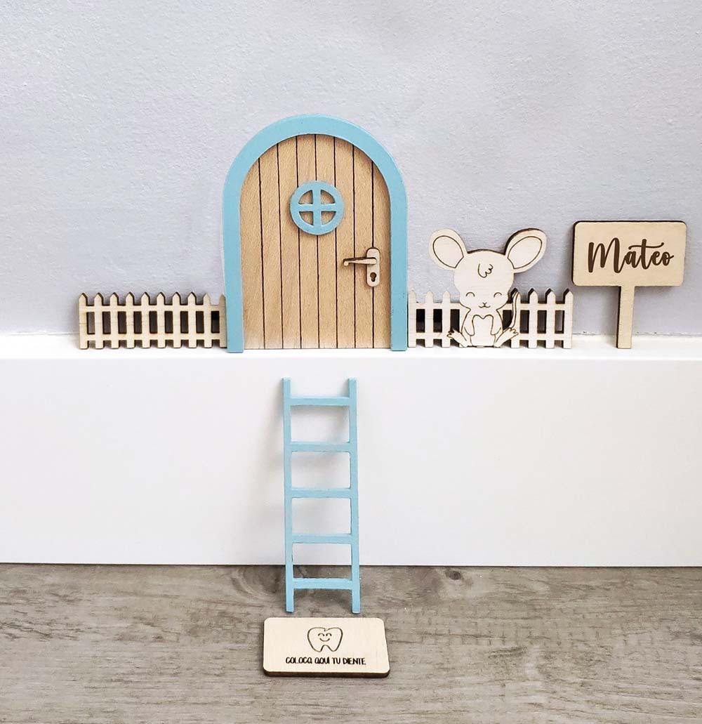 Puerta Ratoncito Perez Personalizada - Nanetes #