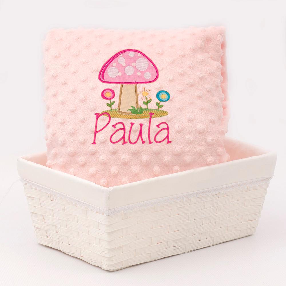 Manta Personalizada Bebé Seta Nanetes - Nanetes #