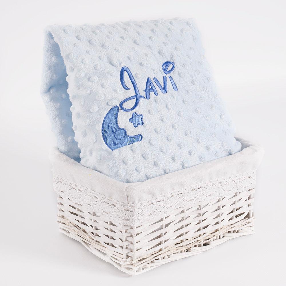 Manta Personalizada Bebé Luna Estrella Nanetes - Nanetes #