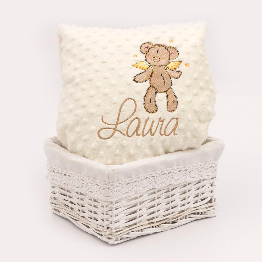 Mantita Personalizada Osito Alas Nanetes - Nanetes #