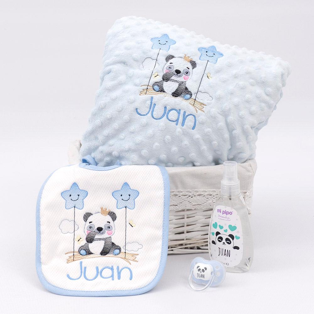 Regalo Bebe Recien Nacido Panda Cesta Nanetes - Nanetes #