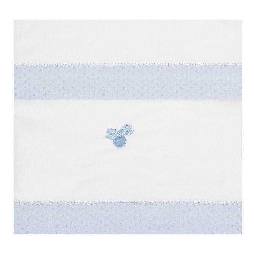 Sábanas Cuna Bebé Algodón Bimbi Class Venecia Azul - Nanetes #