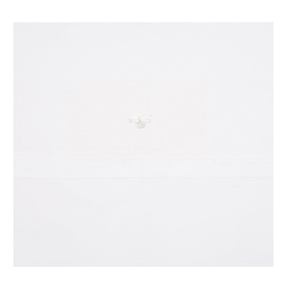 Sábanas Cuna Bebé Algodón Bimbi Class Toscana Blanco - Nanetes #