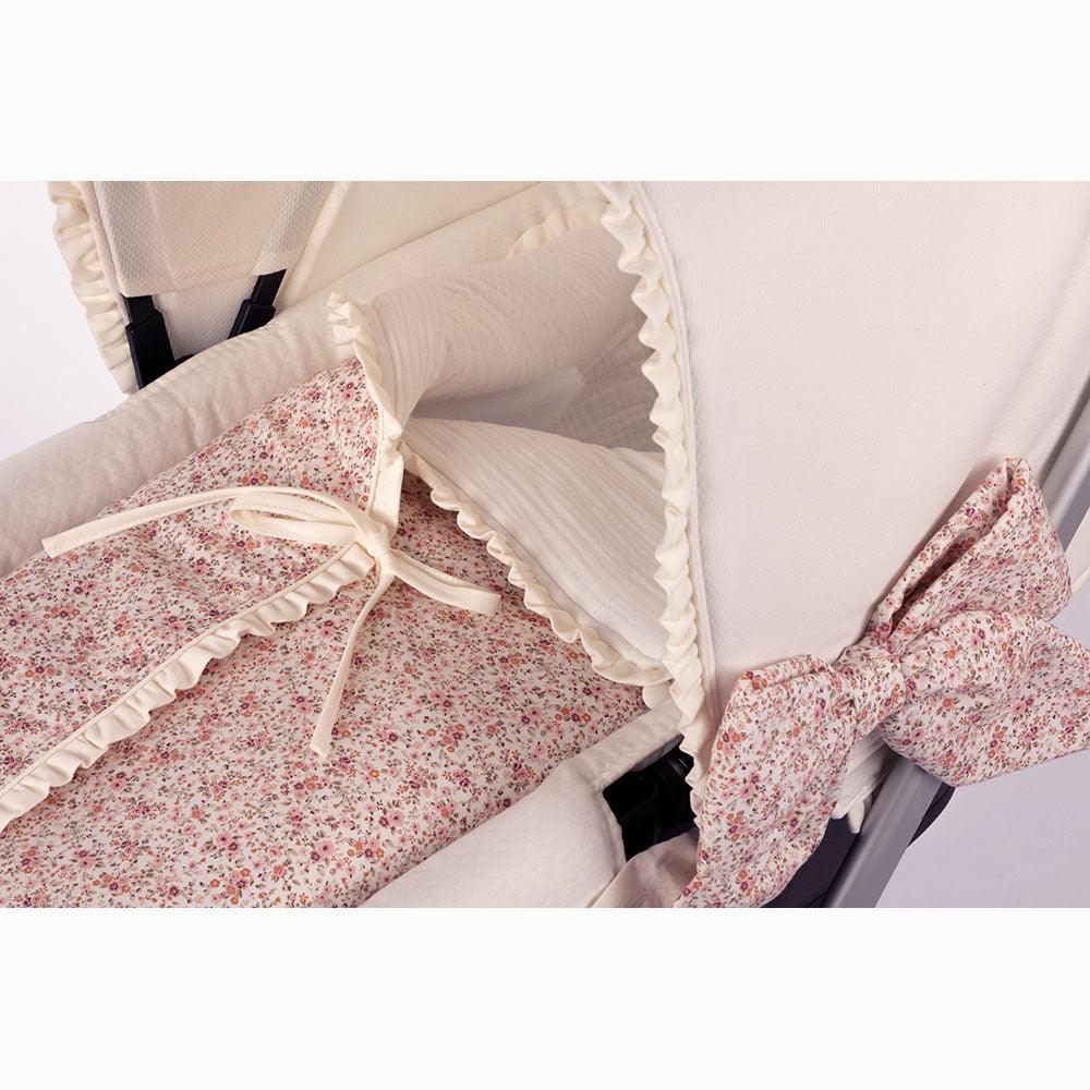 Saco Capazo 184 Flores Bebiti Nanetes - Nanetes #