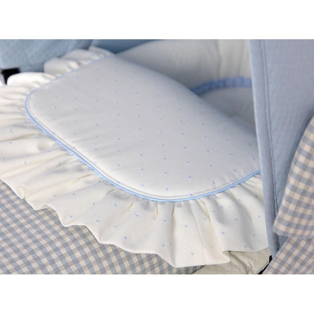 Saco Capazo Bebé a Medida 164 Vichy Bebiti By Nanetes - Nanetes #