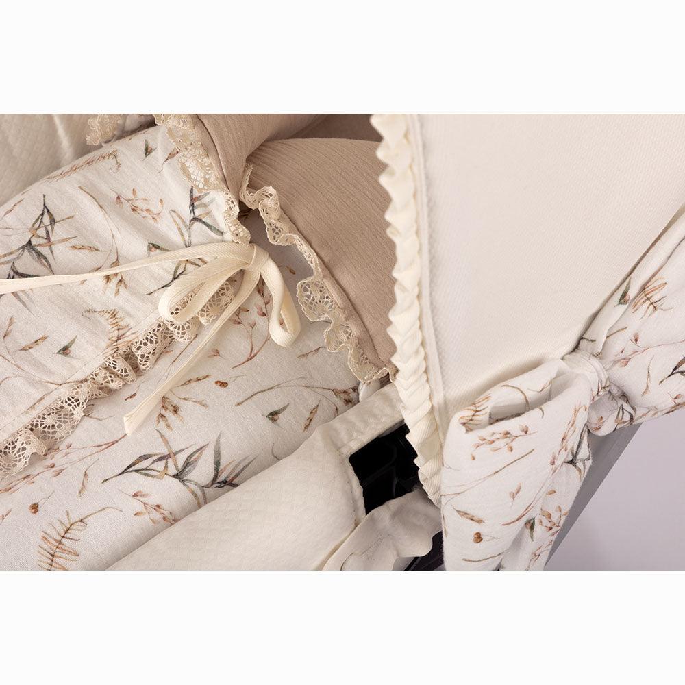 Saco Carro Bebe 217 Flores Bebiti Nanetes - Nanetes #