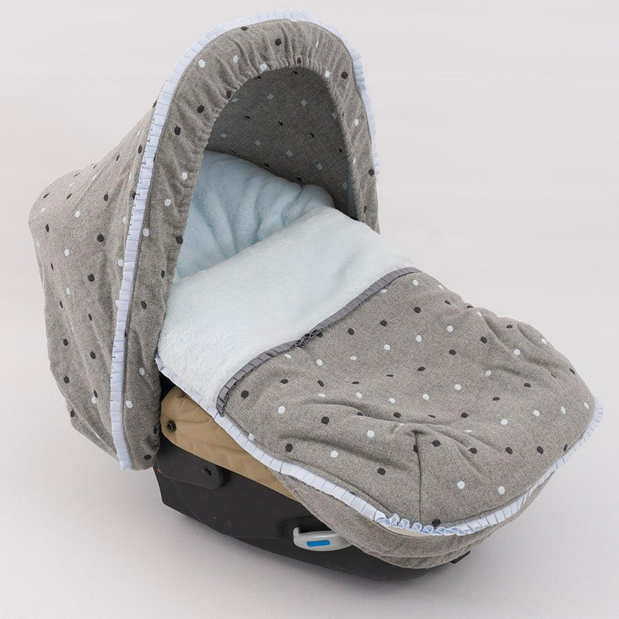 Saco Grupo 0 Invierno 696 Topos Bordados Polar Bebiti by Nanetes - Nanetes #