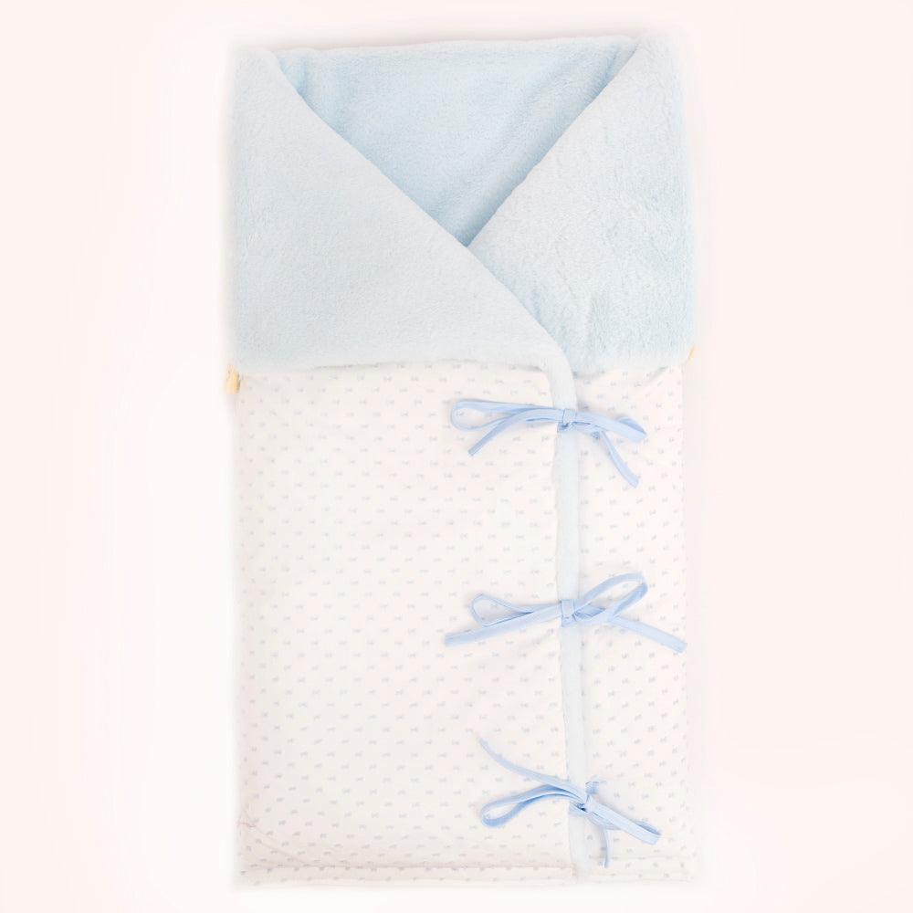 Saco Nana Invierno Bebe Polar 752 PLumeti Celeste Bebiti by Nanetes - Nanetes #