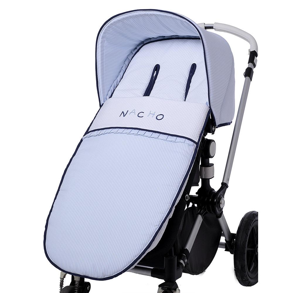 Saco Silla Paseo Bebé a Medida 744 Nombre Bebiti by Nanetes - Nanetes #