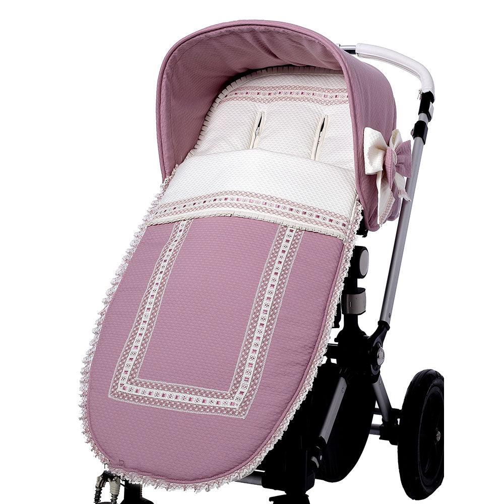 Saco Silla Paseo Bebé a Medida Napoles Bolillo Bebiti by Nanetes - Nanetes #