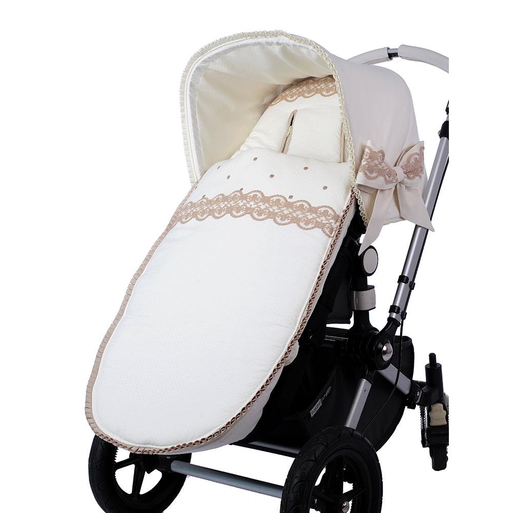 Saco Silla Invierno Paseo Bebé a Medida 111 Rosello Bebiti by Nanetes - Nanetes #