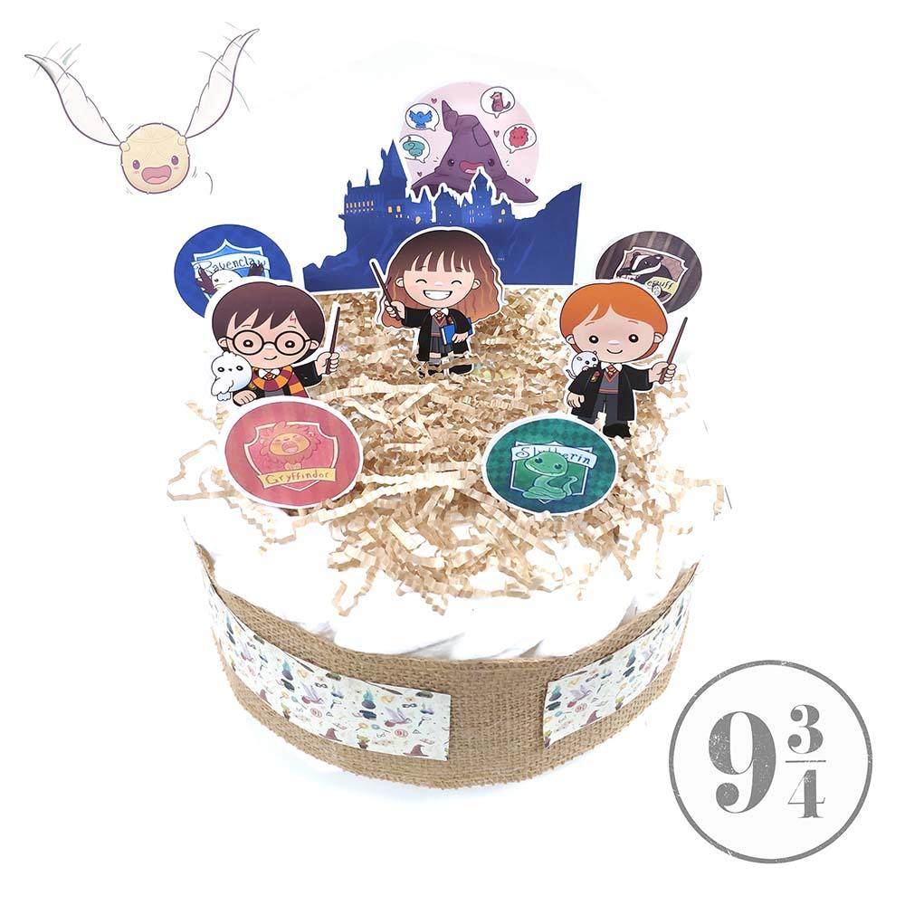 Tarta de Pañales Harry Potter - Nanetes #