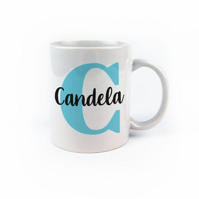 Taza Personalizada Inicial Colores - Nanetes #