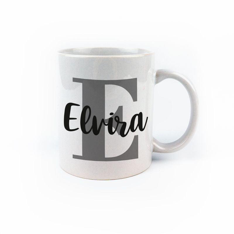 Taza Personalizada Inicial Colores - Nanetes #
