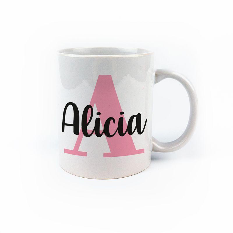 Taza Personalizada Inicial Colores - Nanetes #