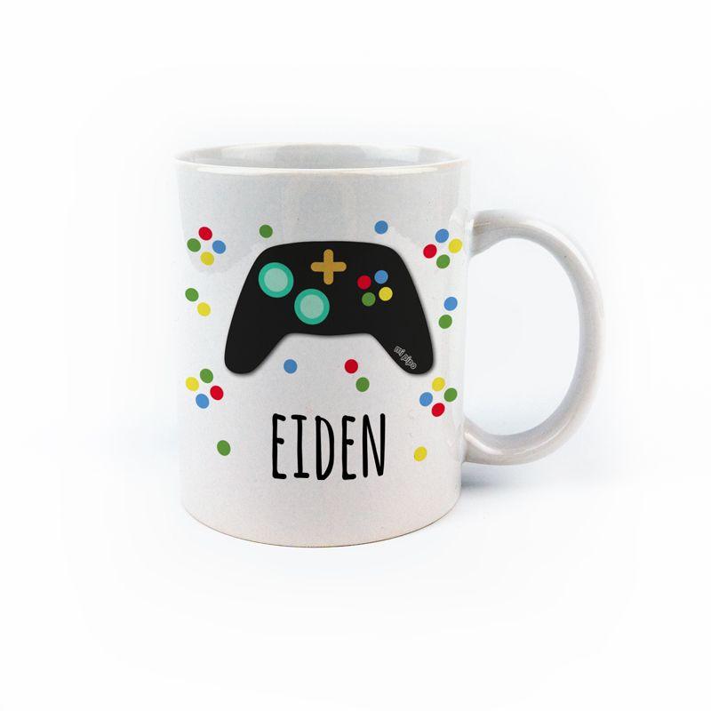 Taza infantil personalizada gamer Mi Pipo - Nanetes #