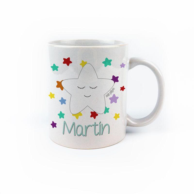 Taza infantil personalizada estrella Mi Pipo - Nanetes #