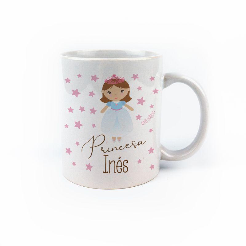 Taza infantil personalizada princesa Mi Pipo - Nanetes #