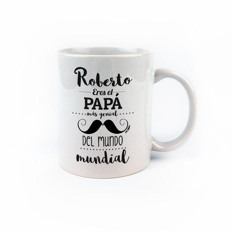 Taza Personalizada Papá más genial Mi Pipo - Nanetes #