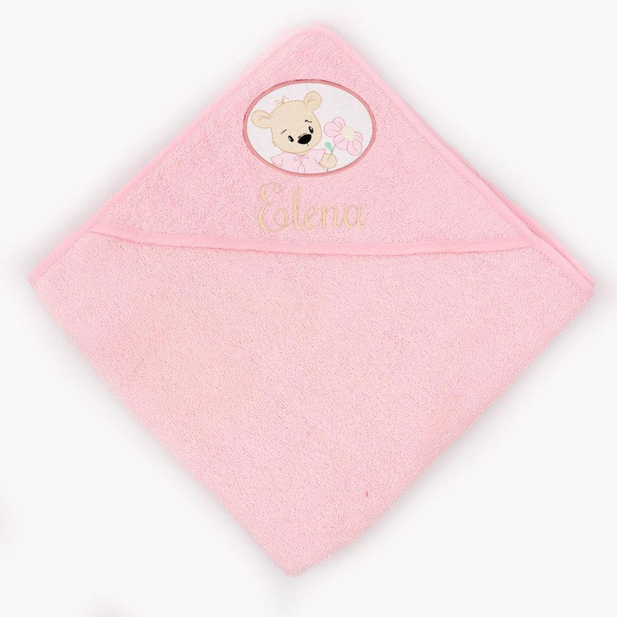 Capa Baño Bebé osita Rosa Nanetes - Nanetes #