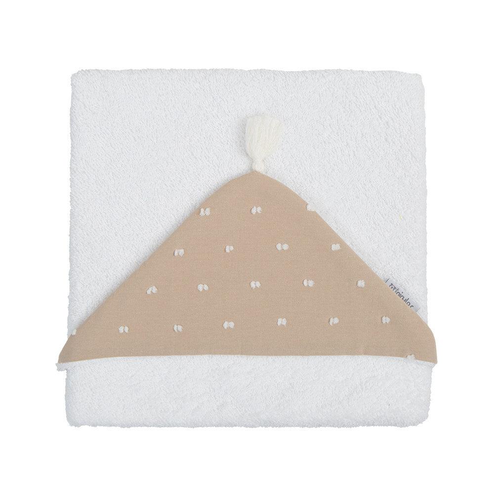 Toalla Bebé Dolce lino plumeti Bimbi Pirulos - Nanetes #