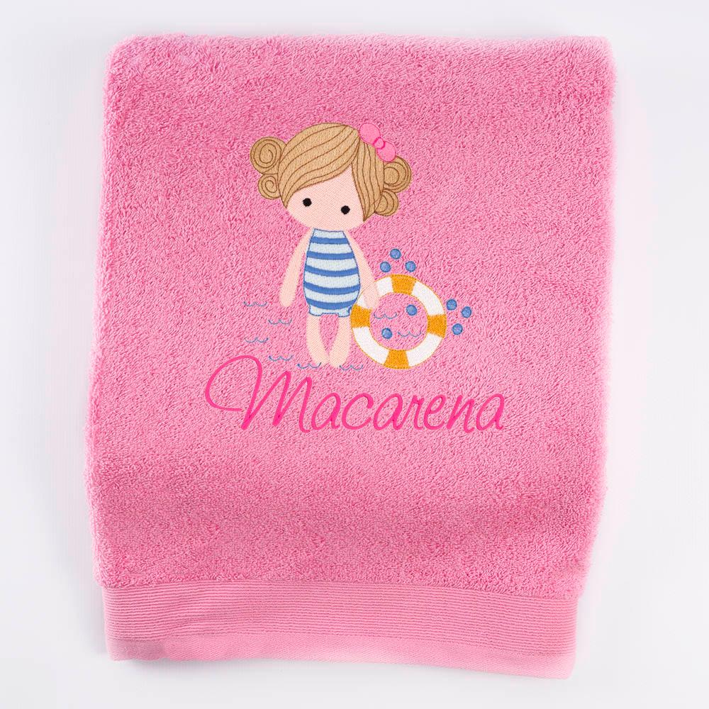 Toalla Personalizada niña playa Nanetes - Nanetes #