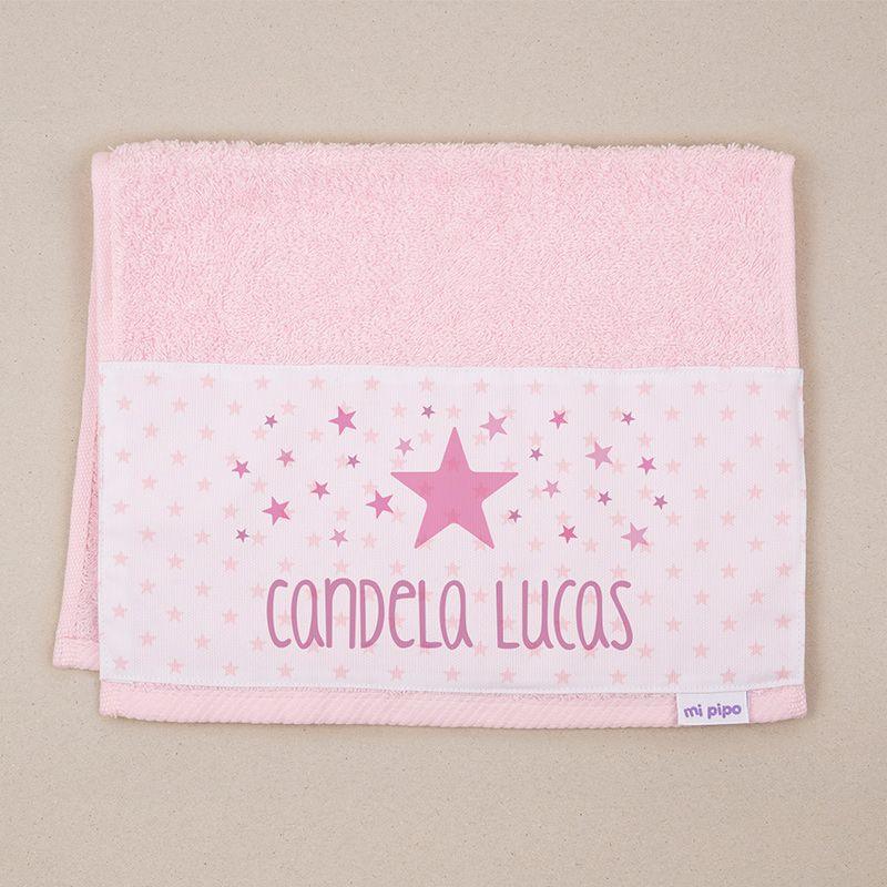 Toalla Personalizada estrellas mi pipo - Nanetes #
